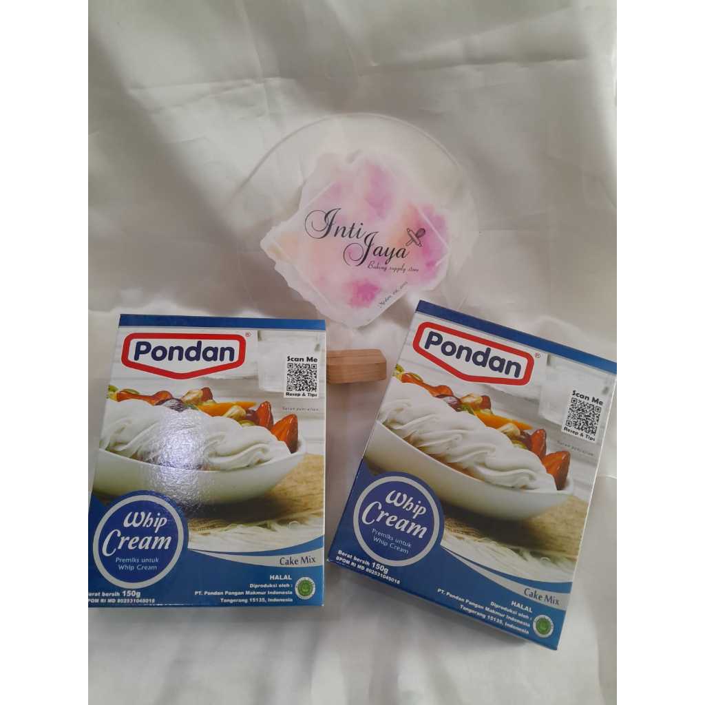 

PONDAN WHIP CREAM BUBUK ALL VARIAN