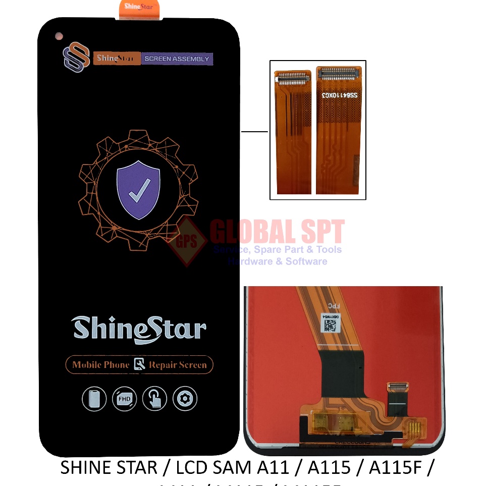 SHINE STAR  LCD TOUCHSCREEN SAMSUNG A11  A115  A115F  M11  M115  M115F k W2H6