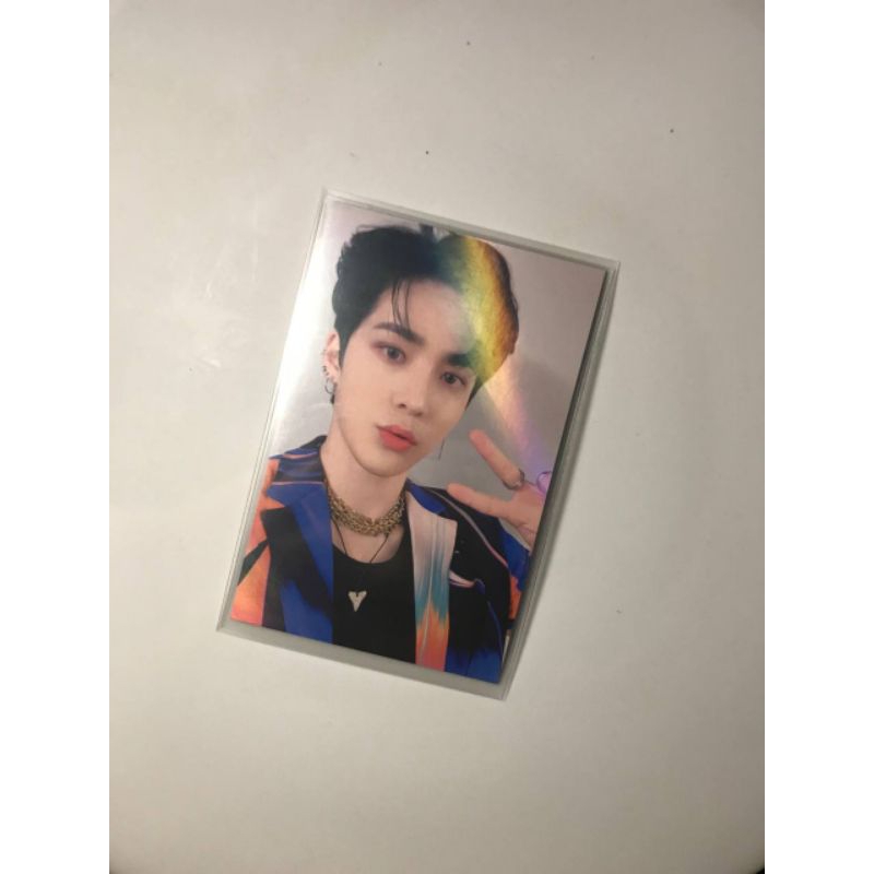 photocard official preorder benefit makestar yunho ateez fever