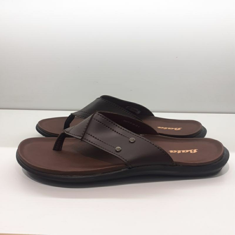 BATA SANDAL KULIT PRIA MODEL JEPIT TERMURAH - ASLI BATA