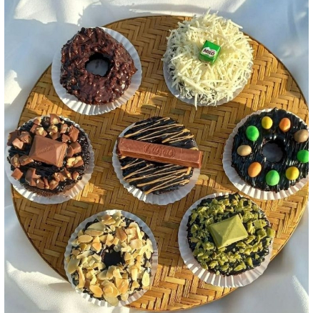 Loyang kue tulban mini / Cetakan bolu kukus bulat / Cetakan kue marmer mini