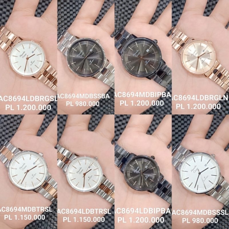 Alexandre Christie Couple Ac 8694 ld MD ORIGINAL