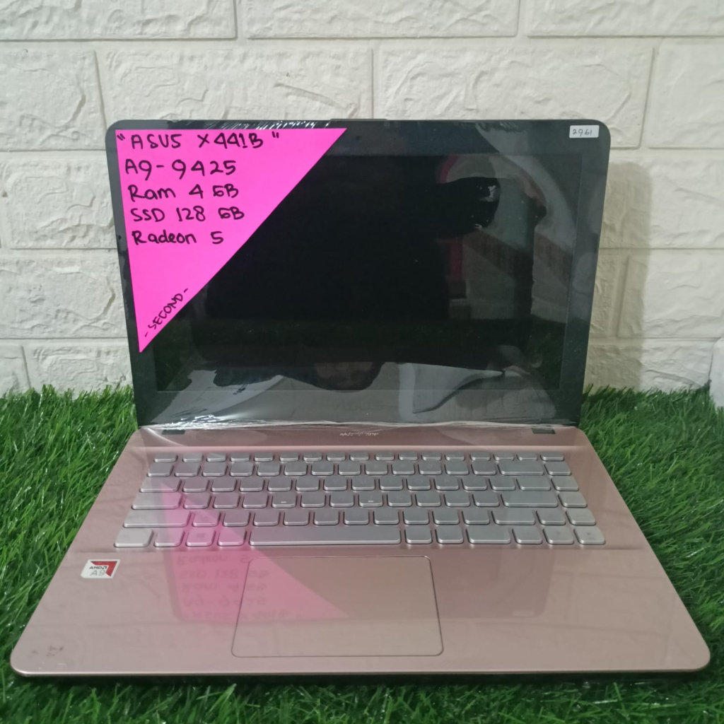 MURAH ASUS X441BA A9-9425 RAM 4GB SSD 128GB RADEON 5 14" (2961)