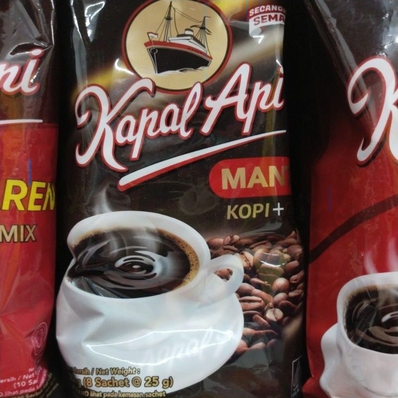 

kapal api kopi mantap+gula