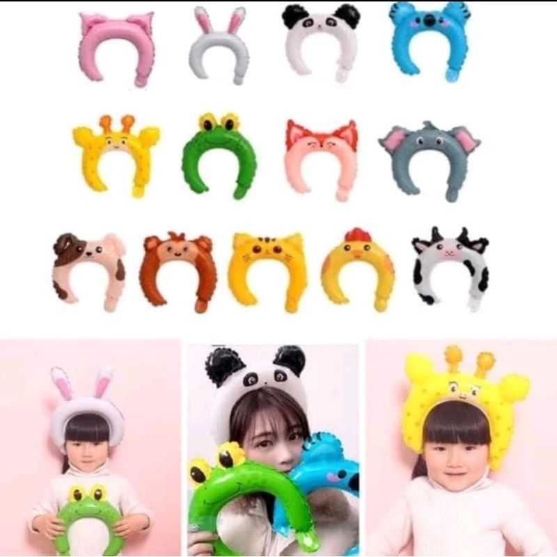 Balon bando karakter / Bando Foil bando karakter / Balon bando karakter hewan