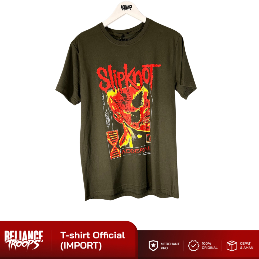 T-shirt Official | Slipknot - Zombie Green