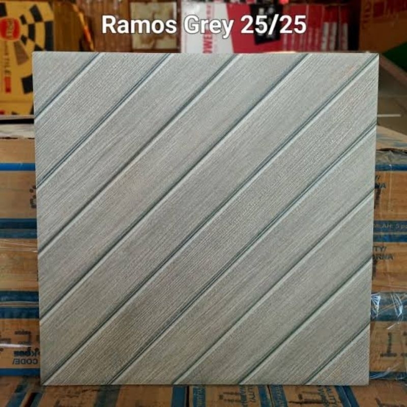 keramik 25x25 Asia Ramos Grey Keramik Lantai Kamar Mandi
