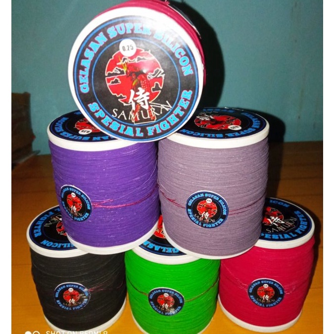MEGA SALE Benang Senar Gelasan Layangan SAMURAI 25 16 yard