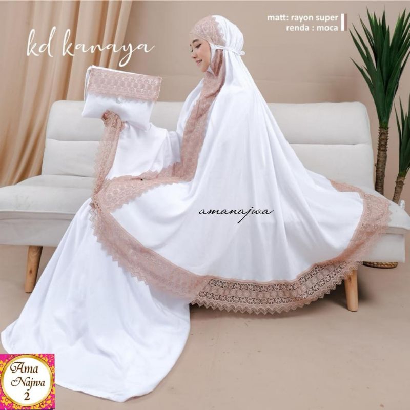 Mukena Kd Kanaya by Amanajwa rayon super w172