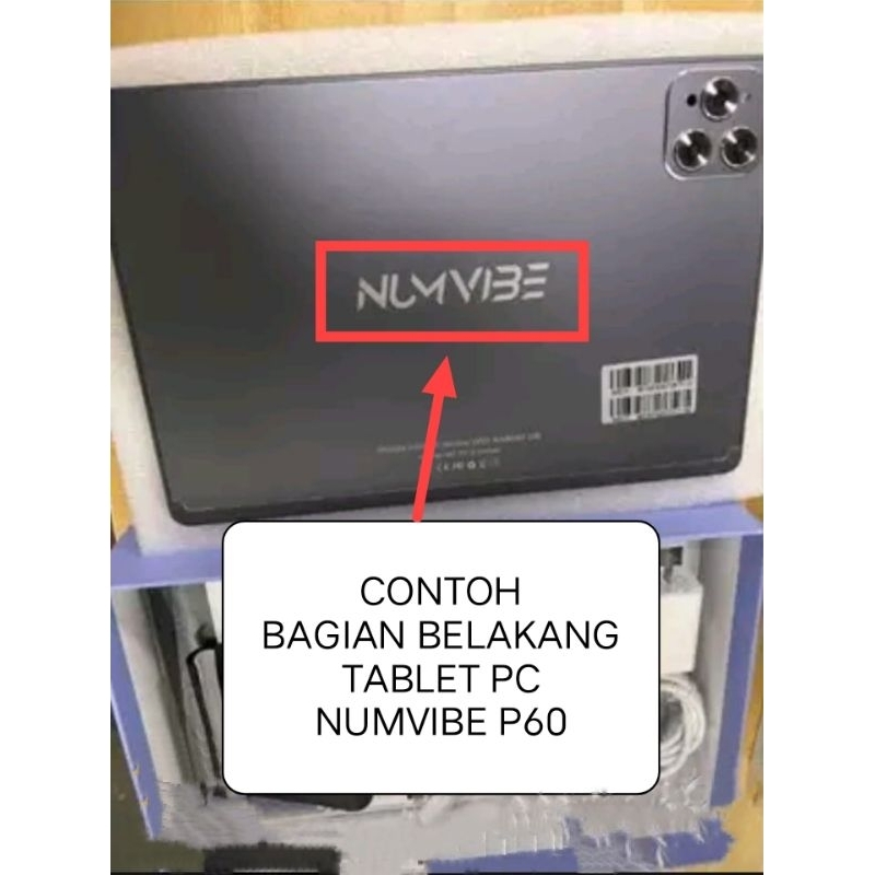 Touchscreen toskrin tablet pc NUMVIBE P60 original