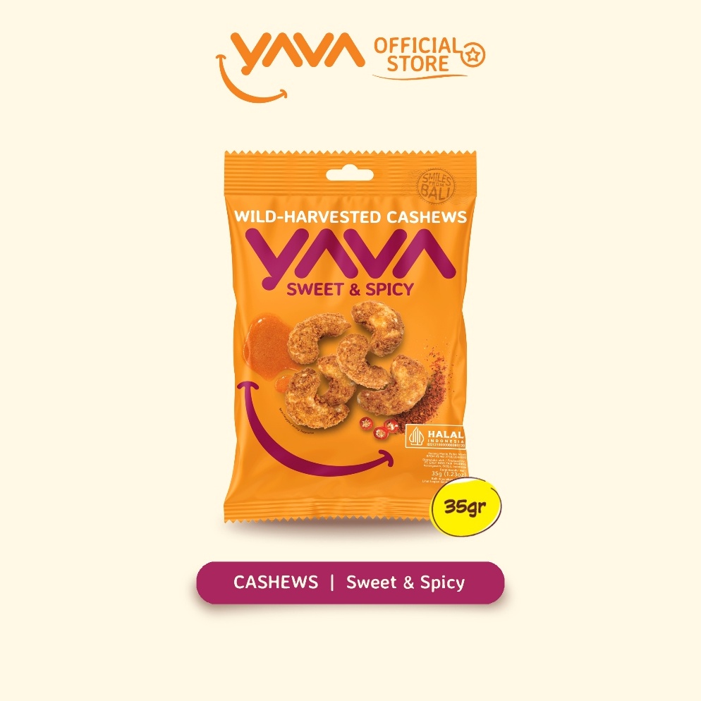 

ORIGINAL YAVA Cashew Sweet Spicy 35g