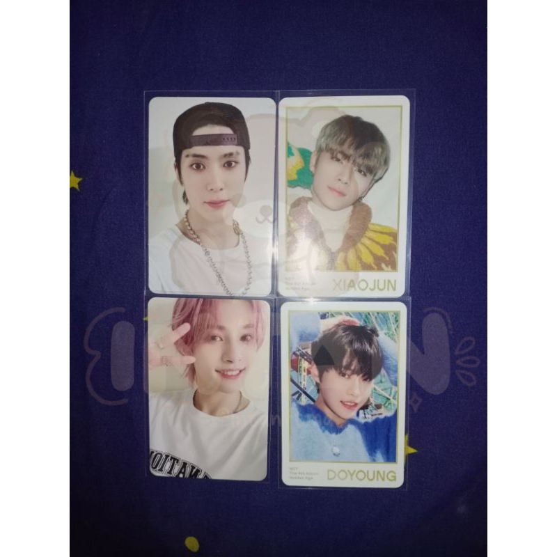 { Ready Stock } Photocard Official Trading Card Golden Age Unsealed Jaehyun set & Yangyang set