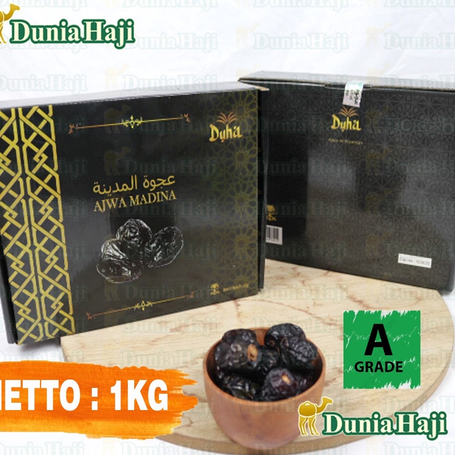 

Terbaru Kurma Ajwa 1 KG Asli Madinah Kurma Nabi Ajwa Premium Original Saudi Arabia