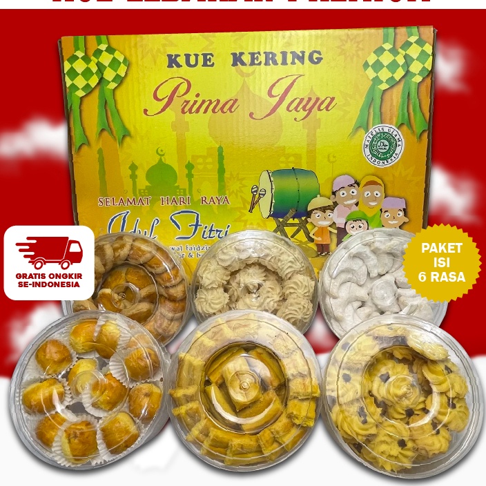 

PROMO SALE PAKET KUE LEBARAN PRIMA JAYA PREMIUM PARCEL KUE KERING KUE LEBARAN 2
