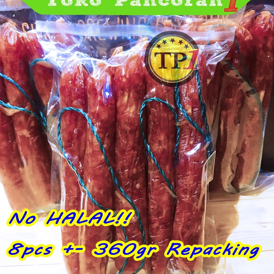 

Terbaru Sosis Babi Lapchiong Lapciong Lap Chiong Lap Ciong 8pcs NON HALAL