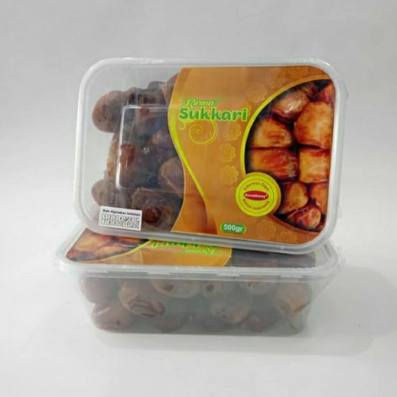 

Kurma Sukkary 500 gram premium fress manis dan lezat