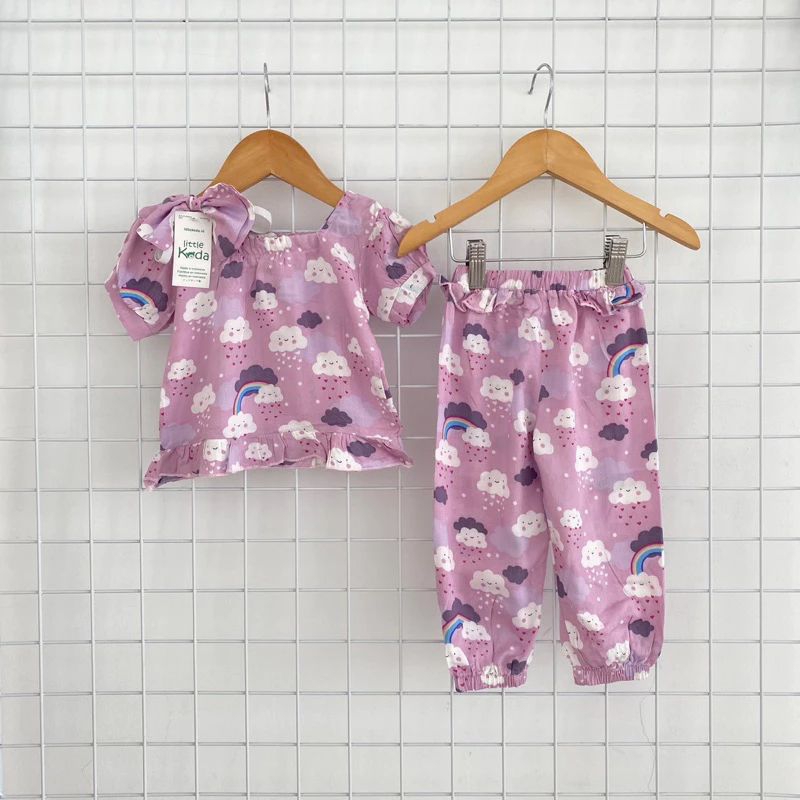 Setelan rayon KARENINA By. little koda