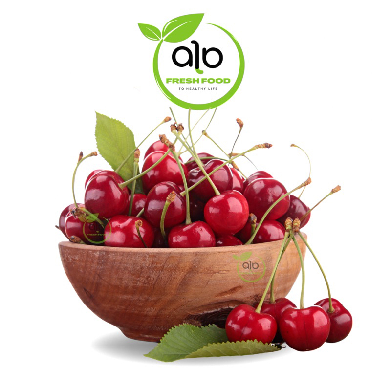 

Buah Cherry Red Cherry Merah Fresh Import / 1 Pack 250gr - ALO Fresh Food