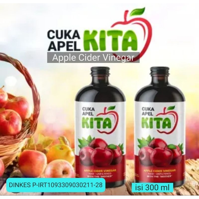 

Cuka Apel KITA 300ml Harga Promo