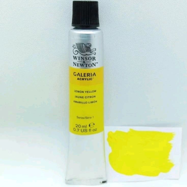 

Galeria Acrylic Colour 20 ml Lemon Yellow Winsor & Newton