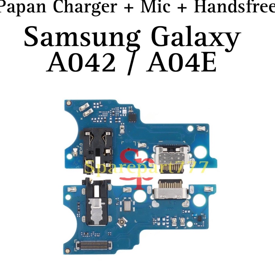 V44859 Papan Cas Charger  Mic  Handsfree Samsung Galaxy A42  A4E  SMA42F  SMA42M  PCB Flexible Flexi