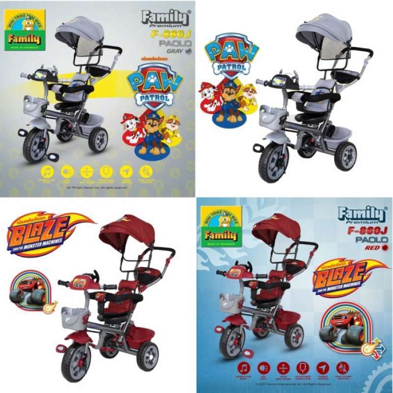 SEPEDA ANAK RODA 3/ FAMILY 860 J PAOLO