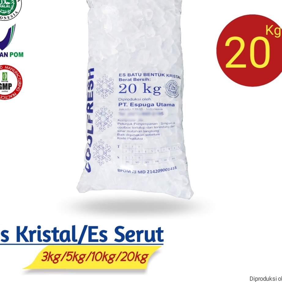 

DiSkon ES BATU KRISTALES BOLONGES SERUT 2KG BPOM RI