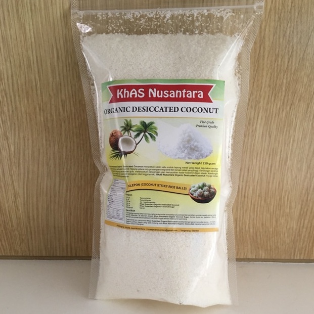 

PAKET LENGKAP Tepung Kelapa Desiccated Coconut 5 gram