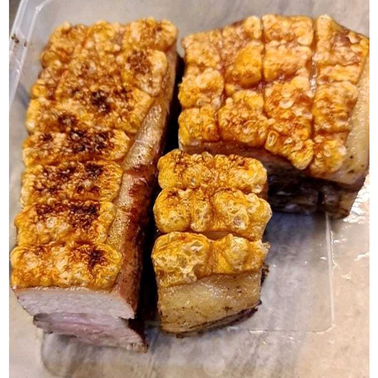 

PALING AMPUH Babi Panggang Crispy 1 kg Pork Belly crispy 1 kg BABI PANGGANG GARING HOMEMADE BAPANG CRISPY SIOBAK