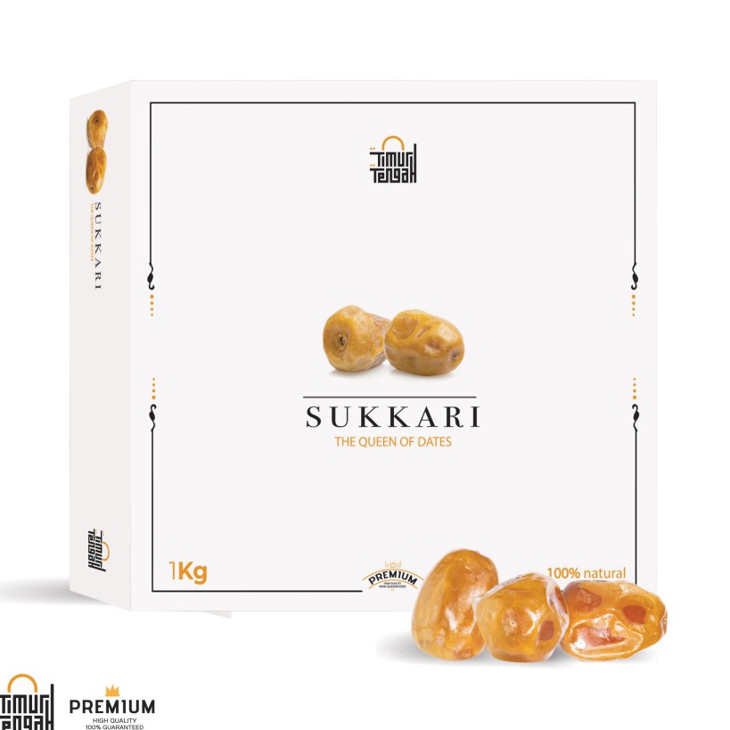 

Timur Tengah Kurma Sukari 1Kg Premium Original High Quality