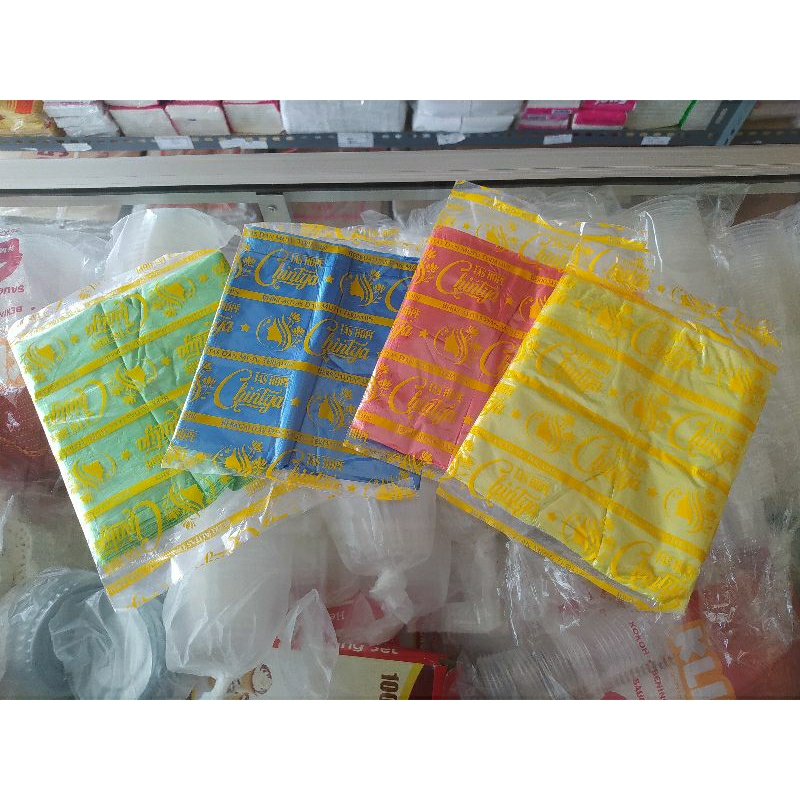 MURAH  KANTONG KRESEK WARNA WARNI UKURAN 15 (MINIMAL BELI 3 PACK)