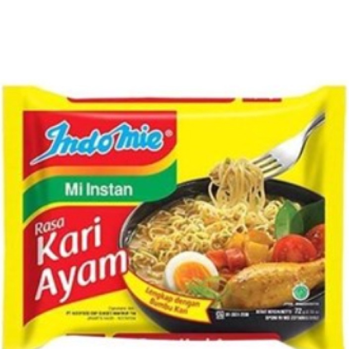 

READY STOK Indomie Mie Instan Kari Ayam 5 x 75 gr