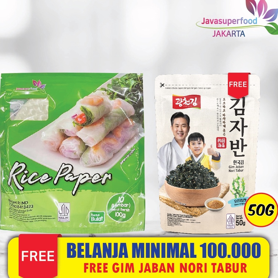 

Terlaku BELI 3 GRATIS 1 Rice Paper 1G Banh Trang High Quality Rice Paper Kulit Lumpia Vietnam Rice Paper rice roll spring roll