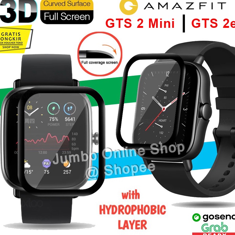 99 BRANDS FESTIVAL ANTI GORES 3D CURVED Amazfit GTS 2e GTS 2 Mini Screen Guard Not Tempered Glass Am