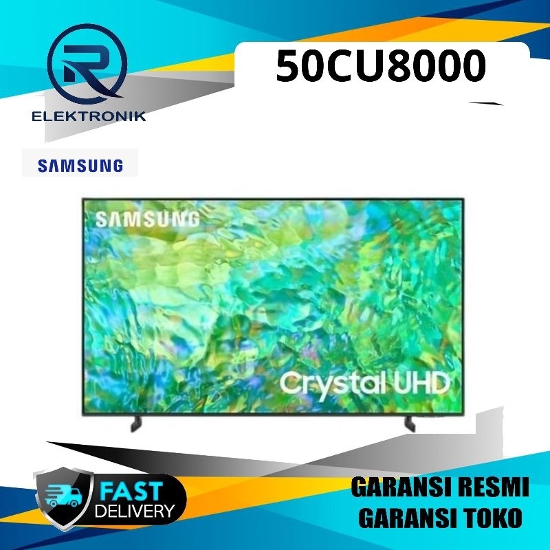SMART TV SAMSUNG 50CU8000 50 INCH CRYSTAL UHD 4K 50CU8000