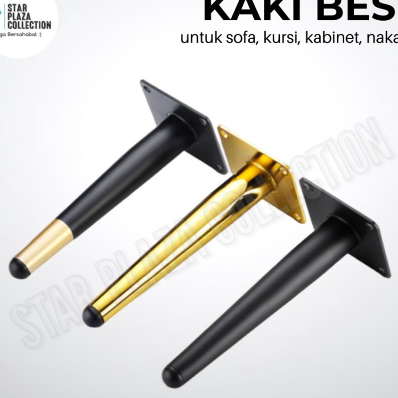 Terlaris Kaki Sofa Gold  Kaki Kursi Besi  Sofa Leg Besi Model Scania  Kaki SOK  Premium Metal Sofa L