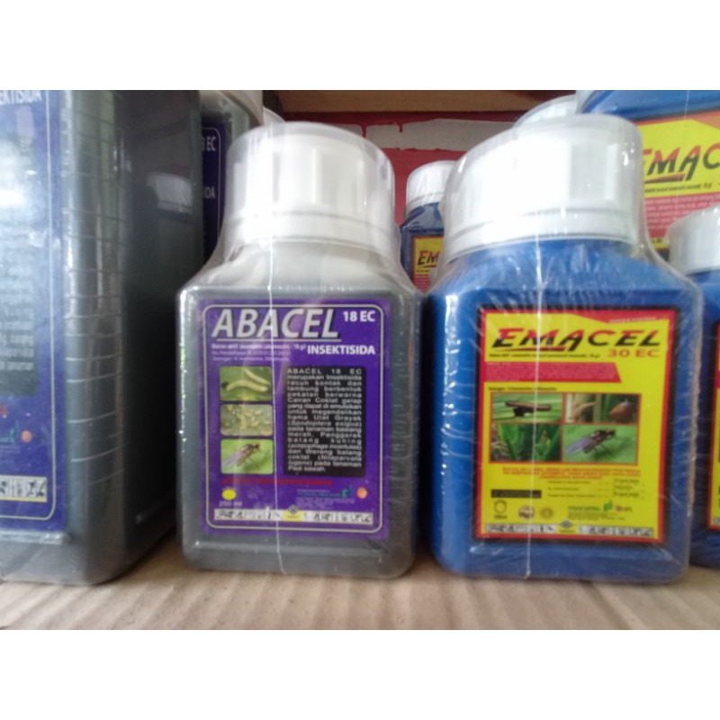 Insektisida Abacel (250 ml) dan Emacel (250 ml) Pengendali Hama Kutu dan Ulat Original Asli