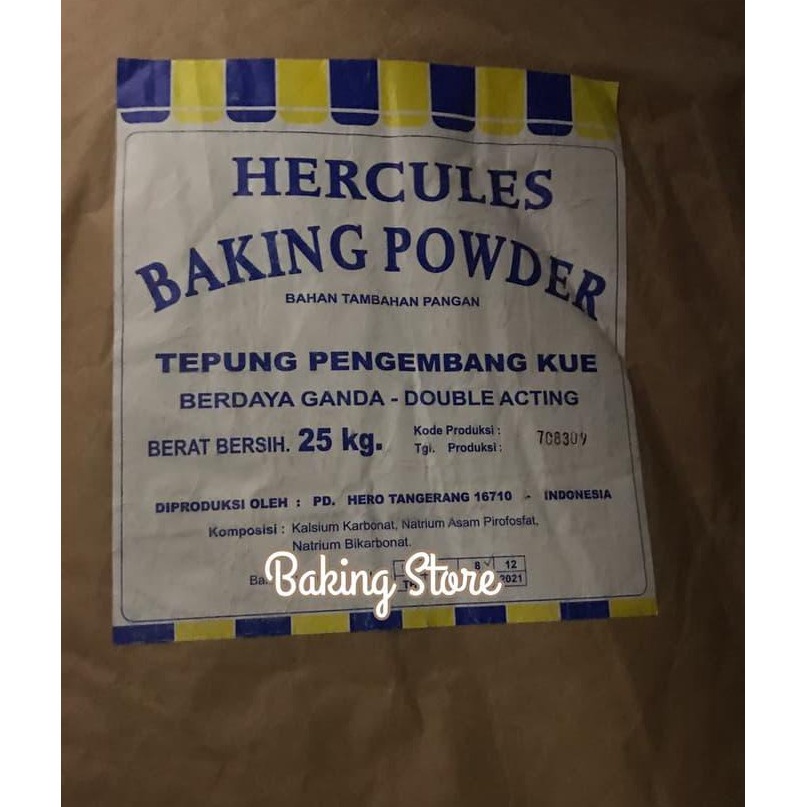 

STAR Baking Powder Hercules Double Acting BPDA Hercules Rep 25gr