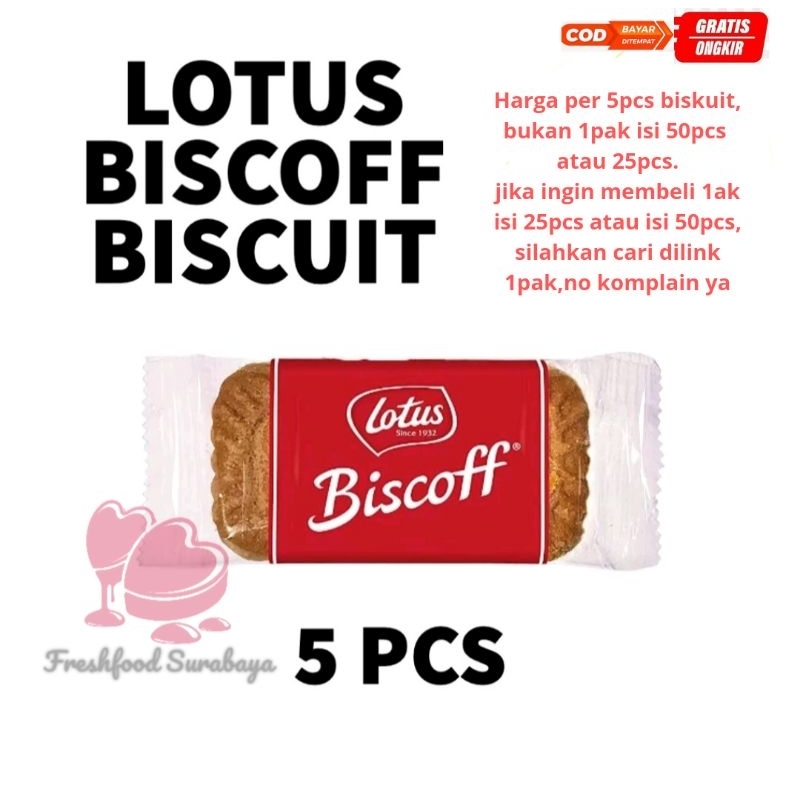 

5pcs!!!Lotus Biscoff Biskuit rasa Caramel enak