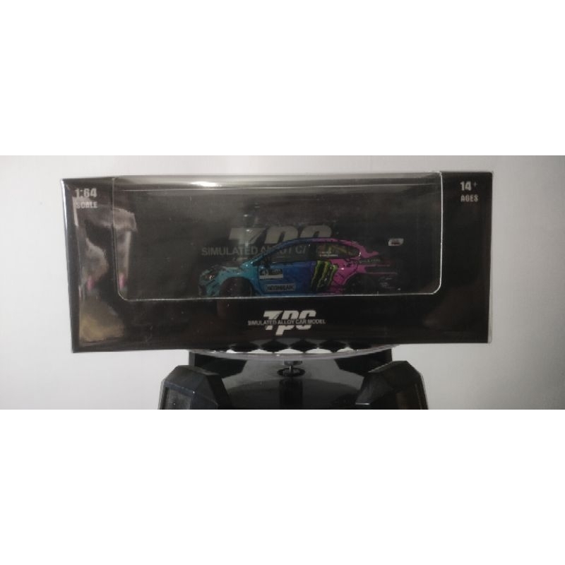 tpc 1/64 Subaru Wrx Sti Hoonigan black monster livery #43 diiecast