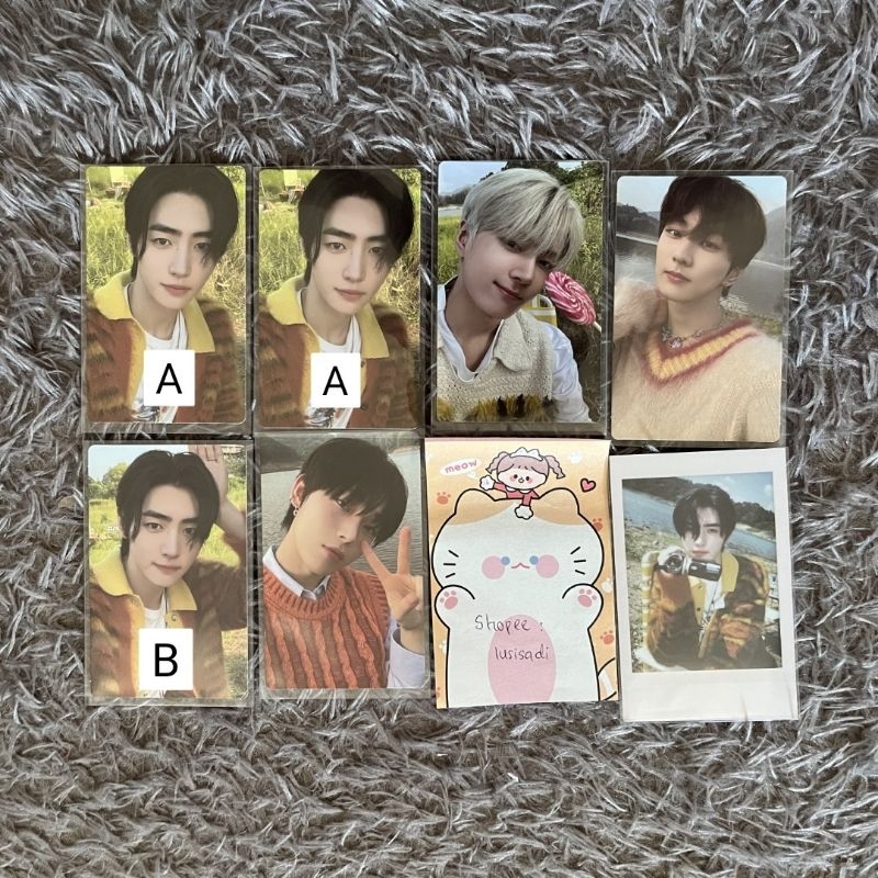 ENHYPEN Orange Blood Engene Ver. Sunghoon Sunoo Jay Jungwon PC Photocard