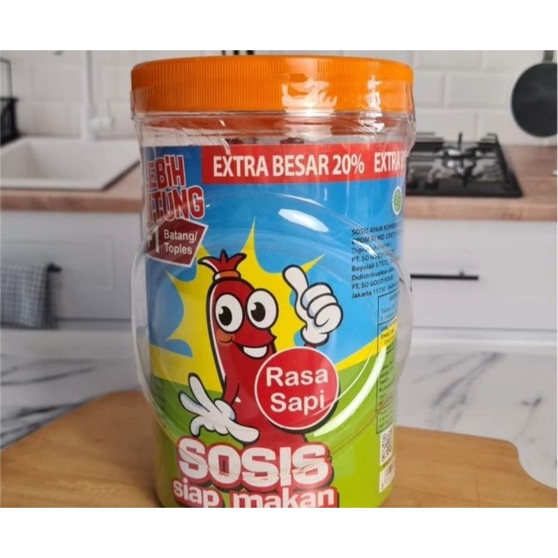 

Sosis So Nice Harga Perkarton Isi 6 toples
