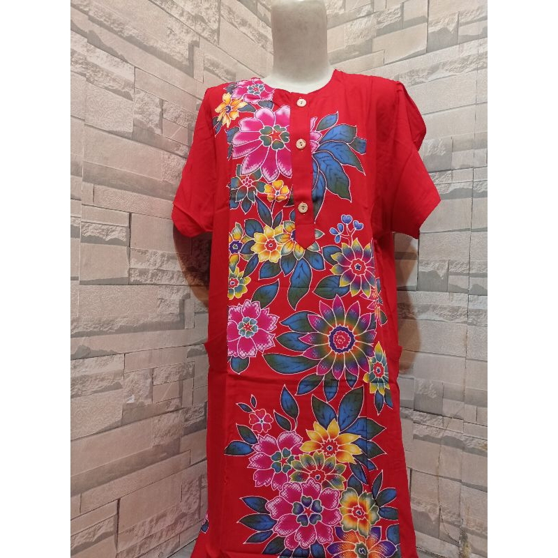 Daster kencana ungu 100% asli label biru