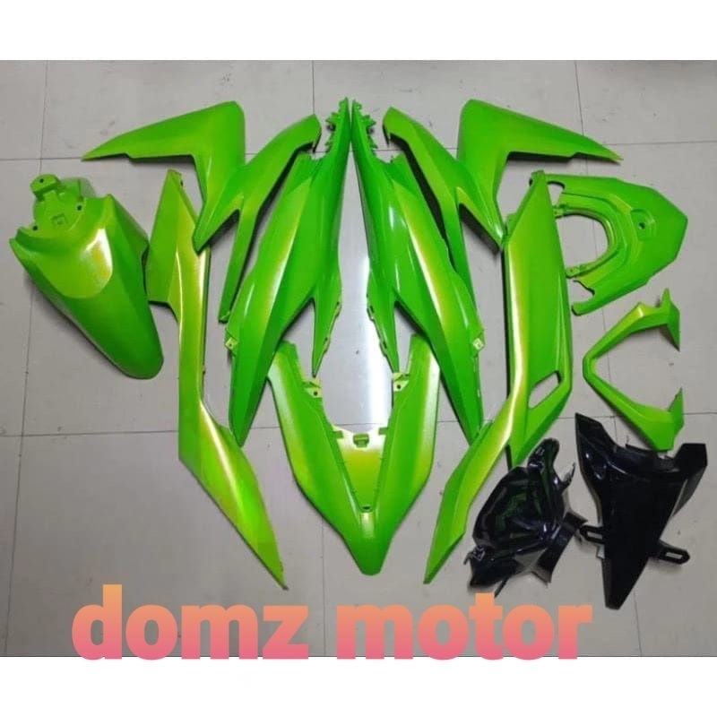 cover full body halus Honda Vario all new LED 125 150 warna hijau lembayung gold