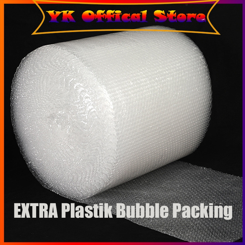 

EXTRA Plastik Bubble Buble Packing Tambahan Untuk Safety Buble Wrap Pengaman Paket