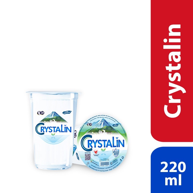 

Crystalin Mineral Water 220ml - 1 Karton 48 Pcs