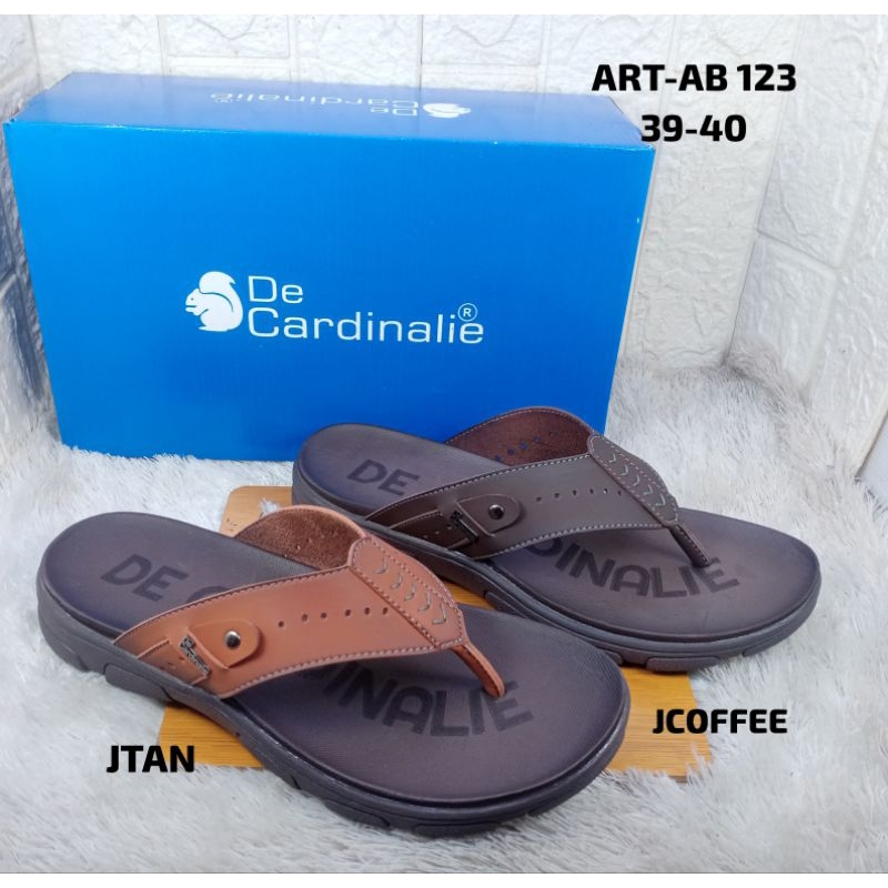 SANDAL KULIT ASLI PRIA DE CARDINALIE  AB-123