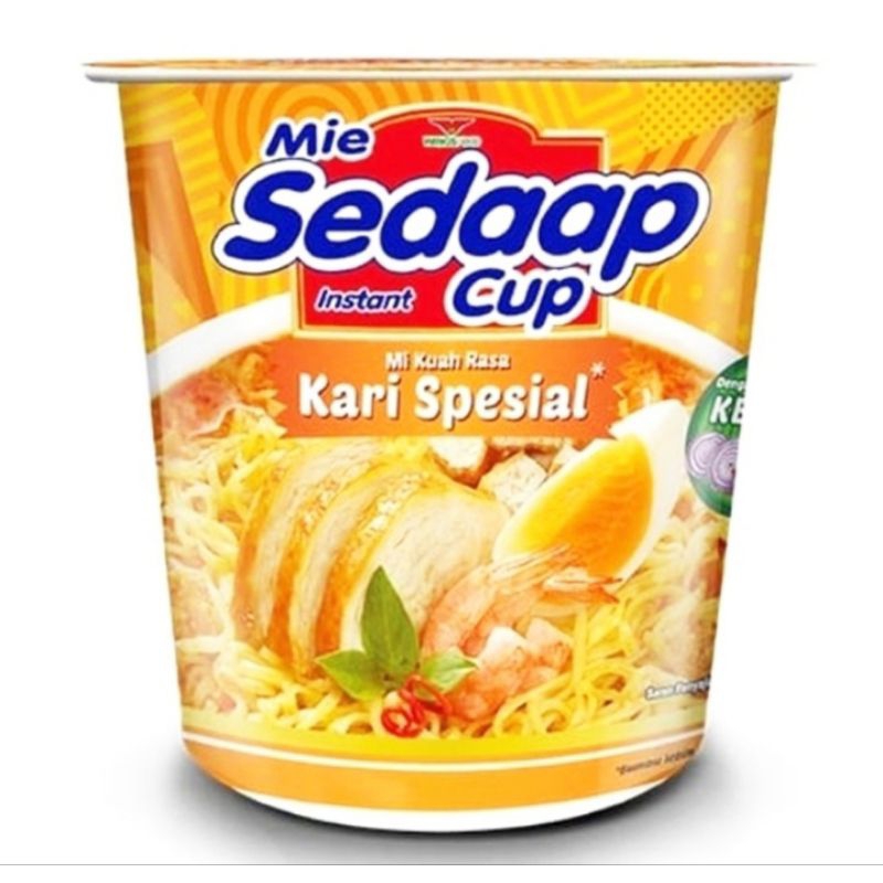 

Sedaap Mie Instant Cup Kari Spesial 81 g