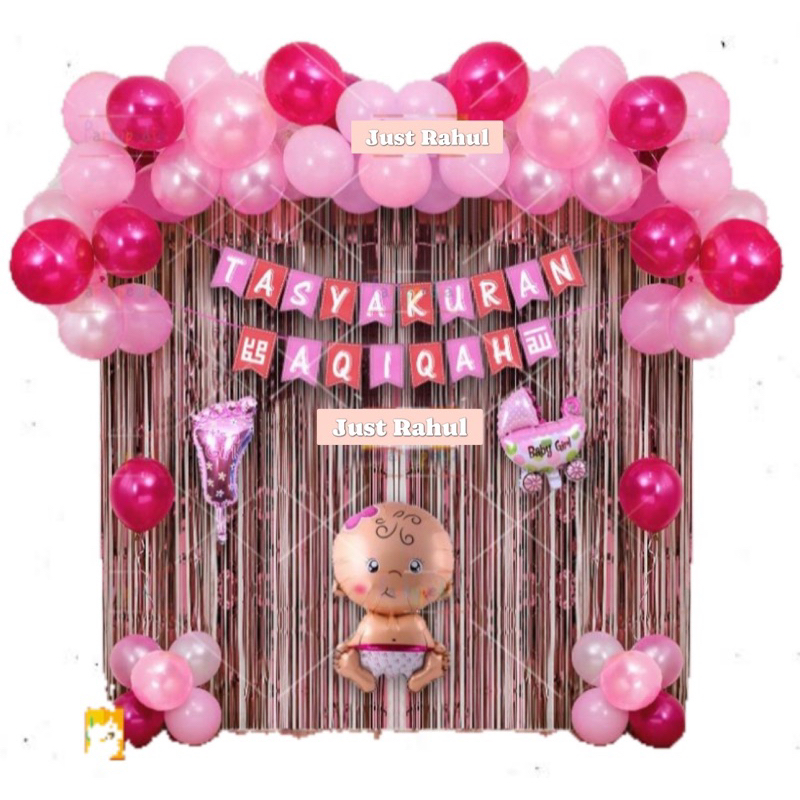 PAKET DeKoRASi TEDAK SITEN/AQIQAH ANAK PEREMPUAN