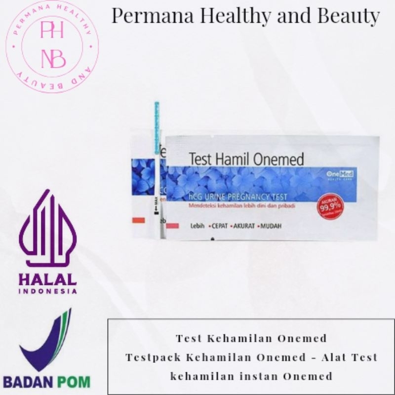 Testpack Onemed / Test Pack Onemed 1 Strip / Test Hamil Onemed / Test Pack Kehamilan / Alat Test keh